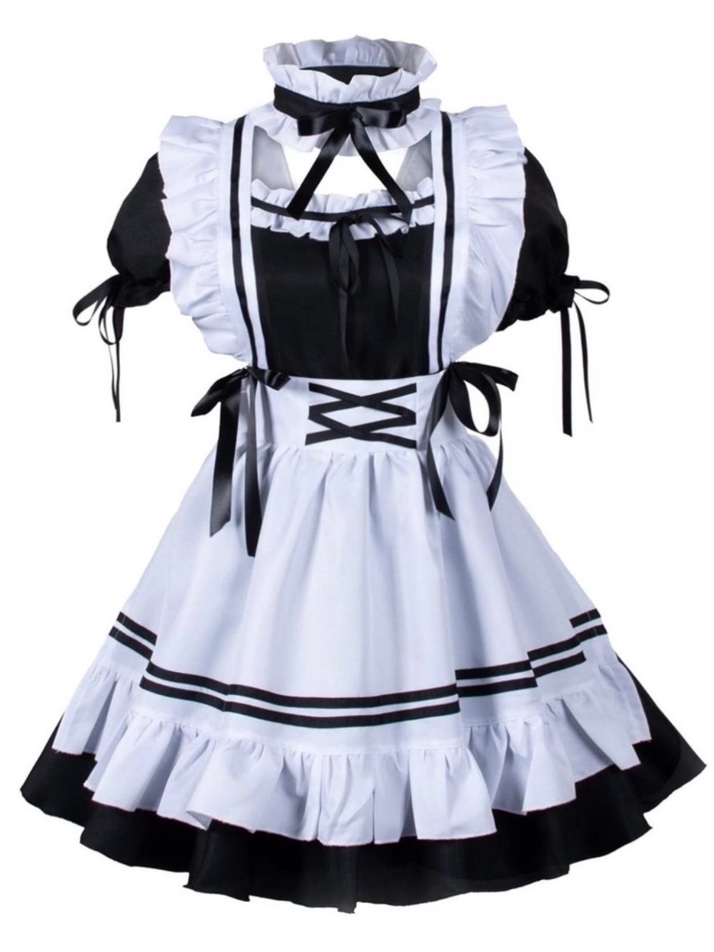 French Maid Costume Dress - Small